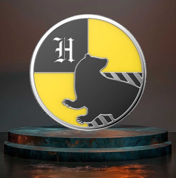 Suport Popsockets PopGrip Enamel Hufflepuff Harry Potter Colorat - 3 | YEO